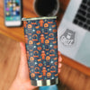 Voodoo Doll Halloween Print Pattern Tumbler-grizzshop