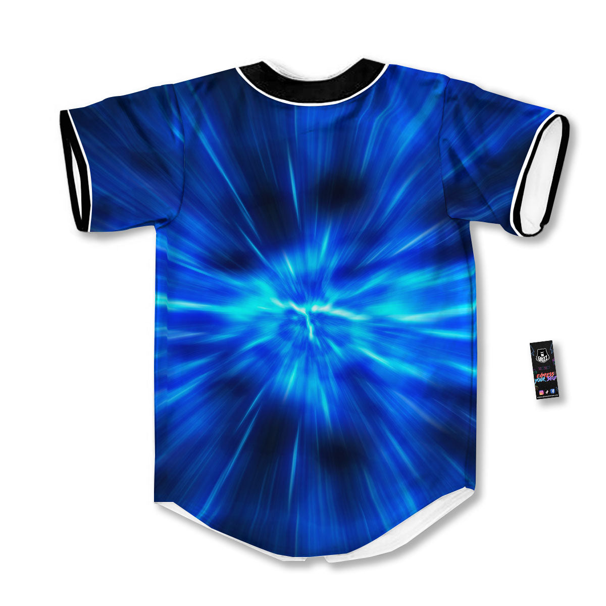 Vortex Lightspeed Print Baseball Jersey-grizzshop