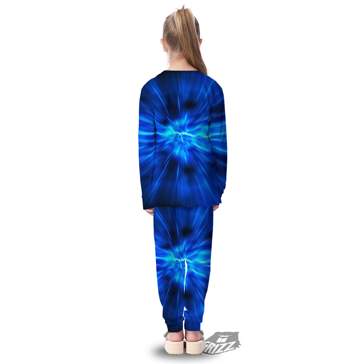 Vortex Lightspeed Print Kid's Pajamas-grizzshop