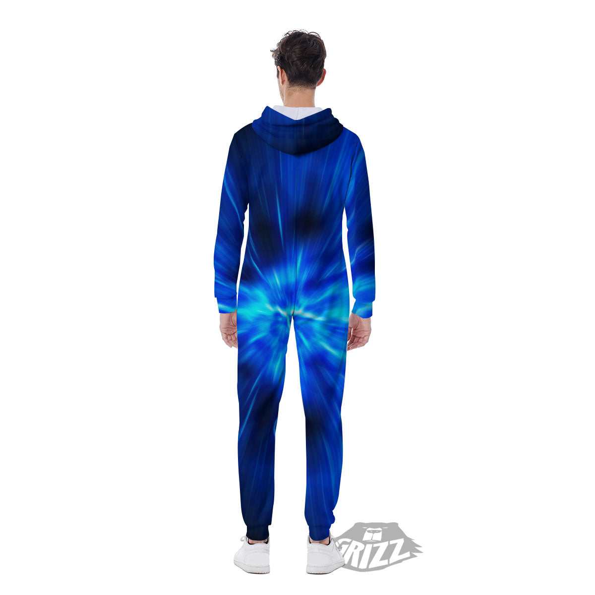 Vortex Lightspeed Print Men's Jumpsuit-grizzshop