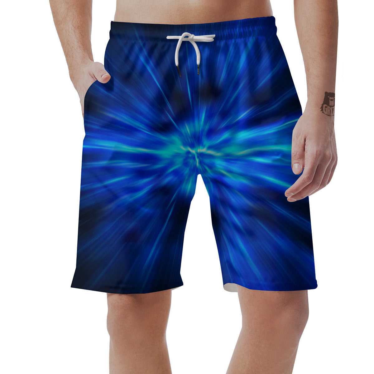 Vortex Lightspeed Print Men's Shorts-grizzshop
