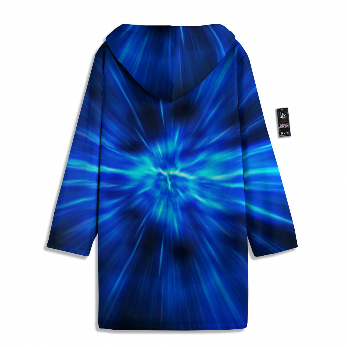 Vortex Lightspeed Print Men's Windbreaker Jacket-grizzshop