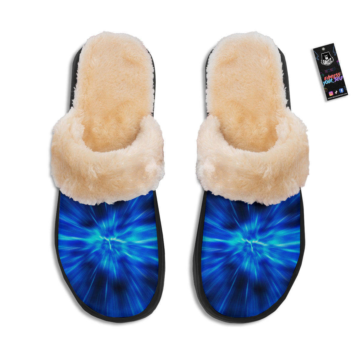 Vortex Lightspeed Print Slippers-grizzshop