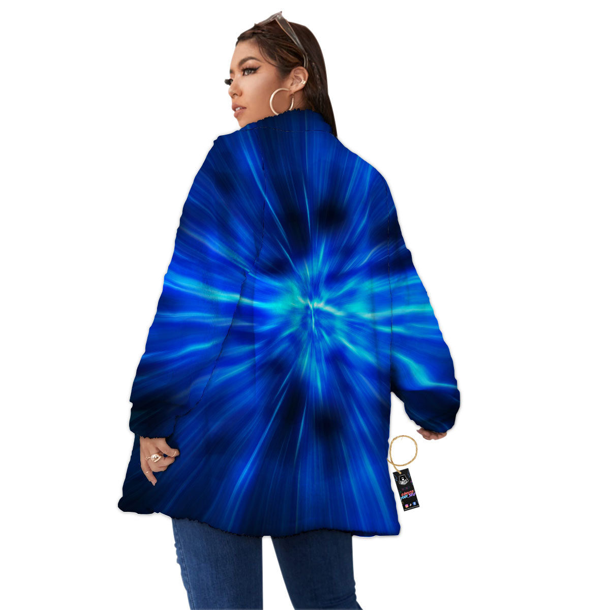 Vortex Lightspeed Print Women's Sherpa Jacket-grizzshop