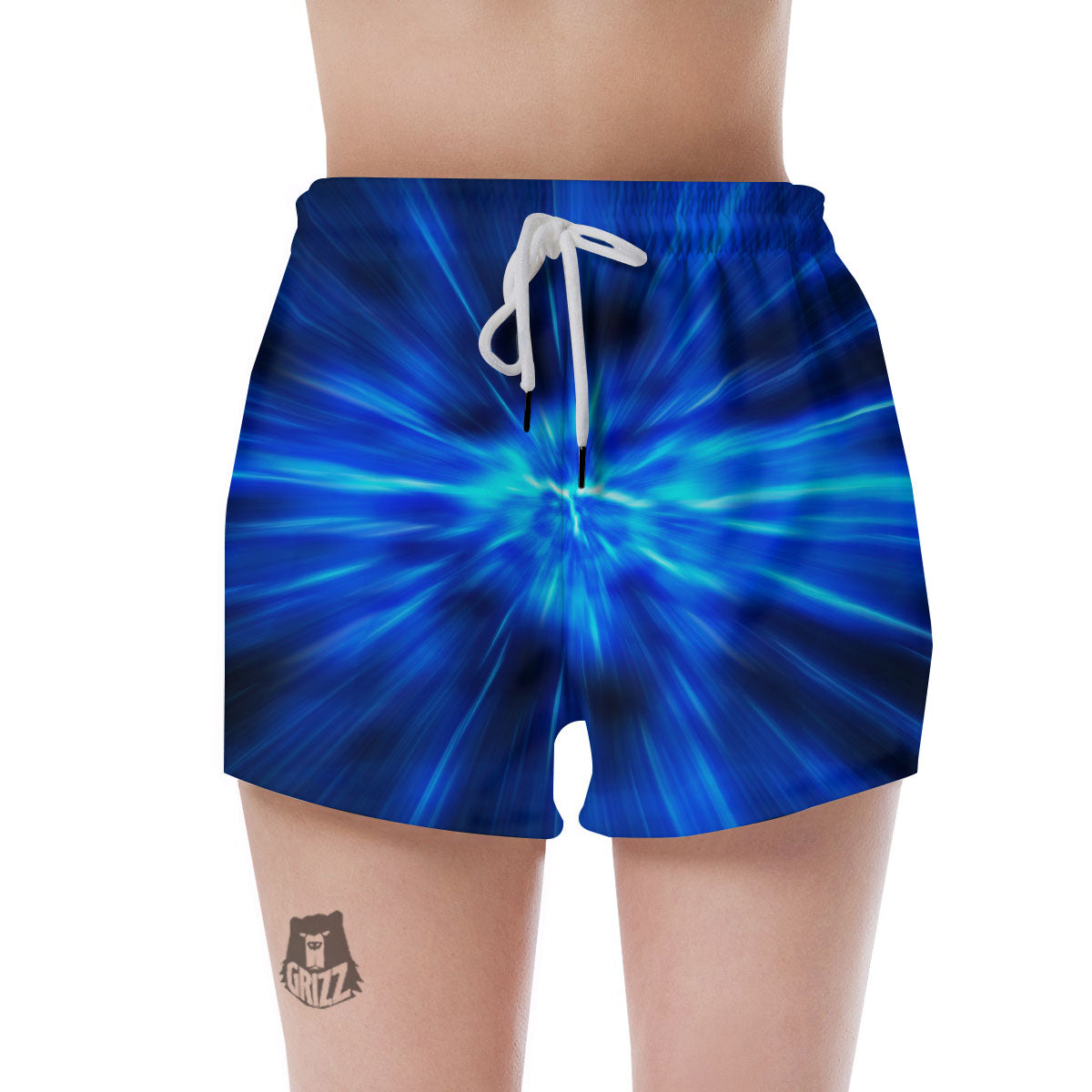 Vortex Lightspeed Print Women's Shorts-grizzshop
