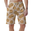 Waffle Print Pattern Men's Shorts-grizzshop