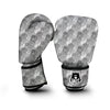 Walrus Grey Print Pattern Boxing Gloves-grizzshop