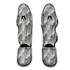 Walrus Grey Print Pattern Muay Thai Shin Guards-grizzshop