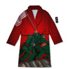 War Memorial American Print Bathrobe-grizzshop