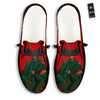 War Memorial American Print Black Loafers-grizzshop