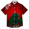 War Memorial American Print Button Up Shirt-grizzshop