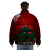 War Memorial American Print Puffer Jacket-grizzshop