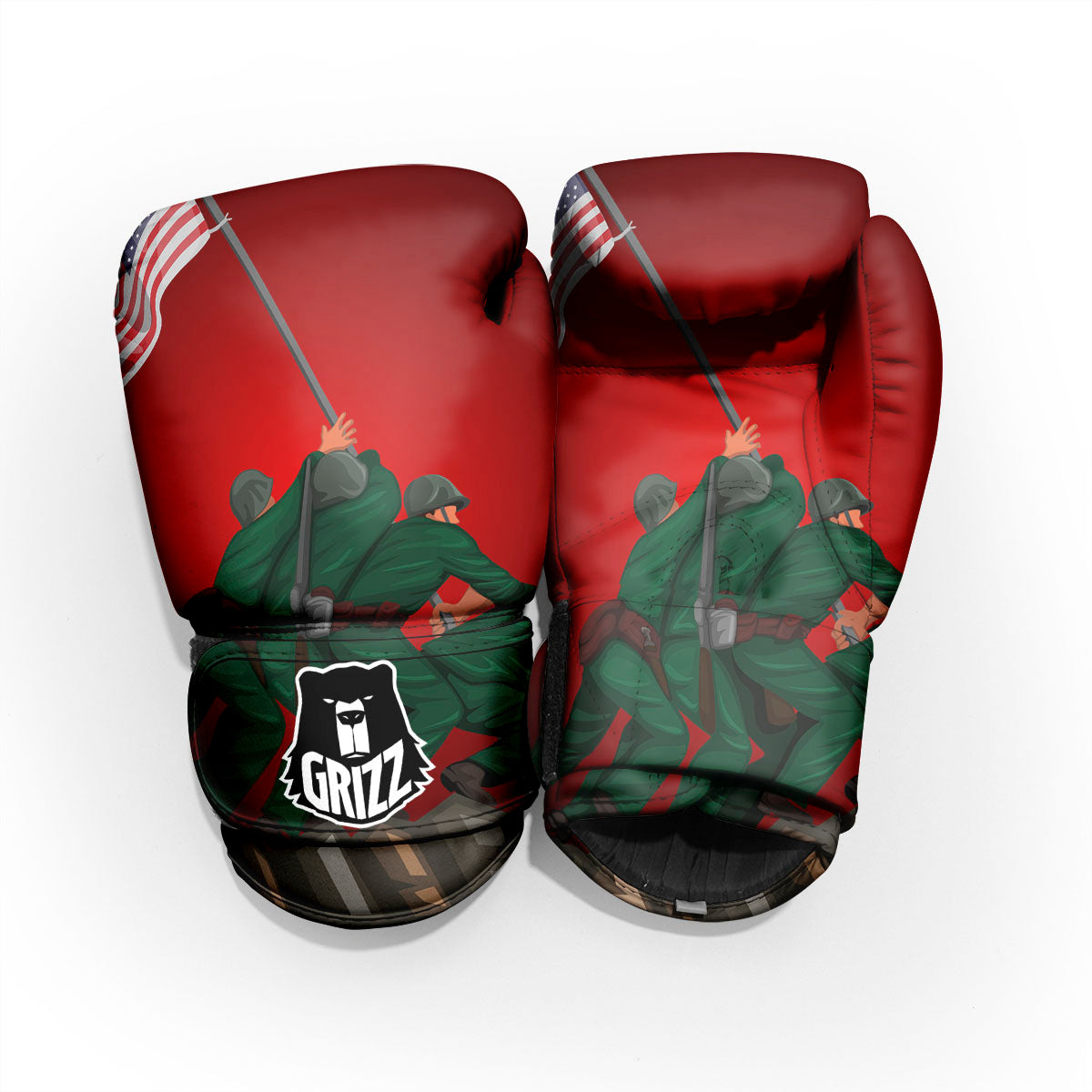 War Memorial American Print Pro Boxing Glove
