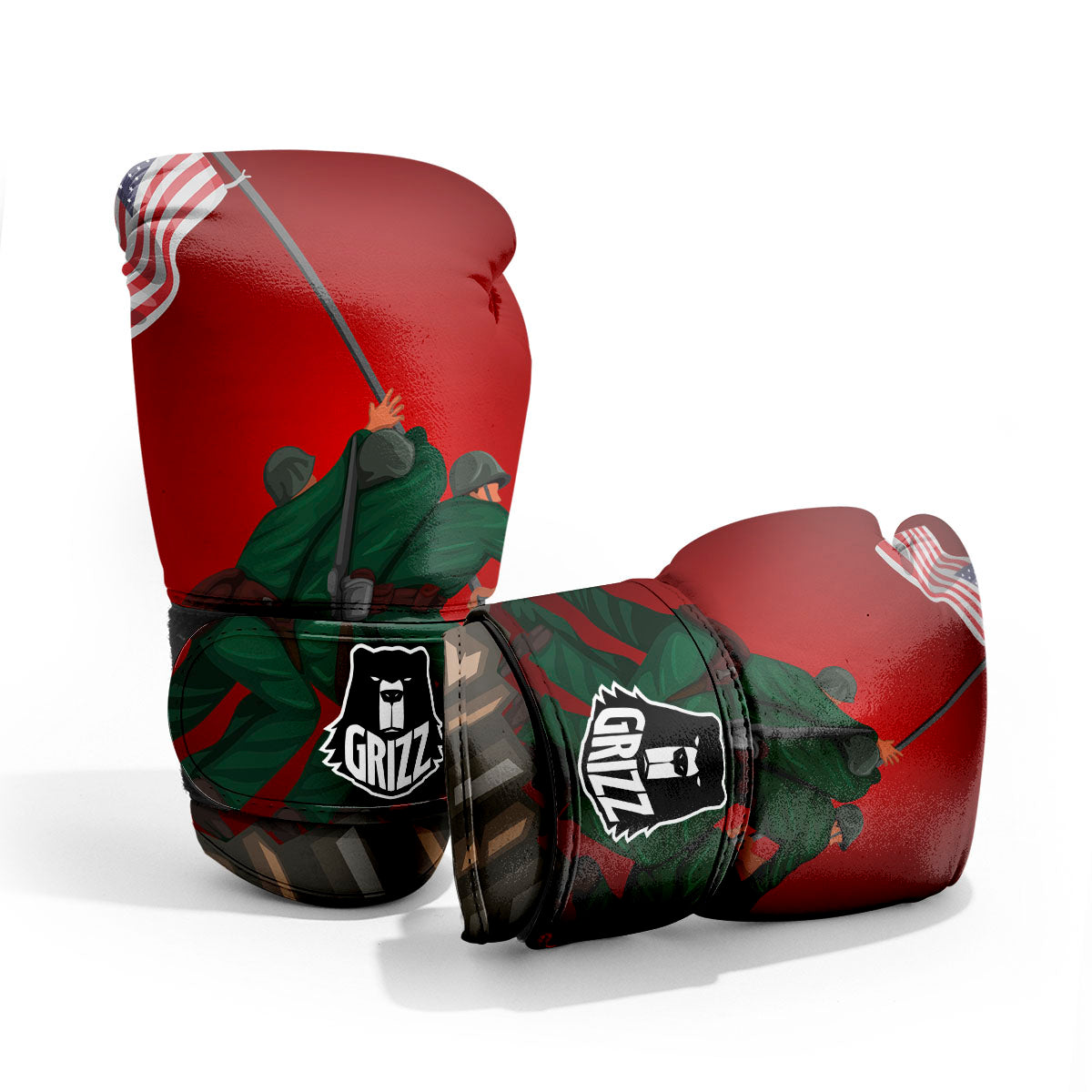 War Memorial American Print Pro Boxing Glove