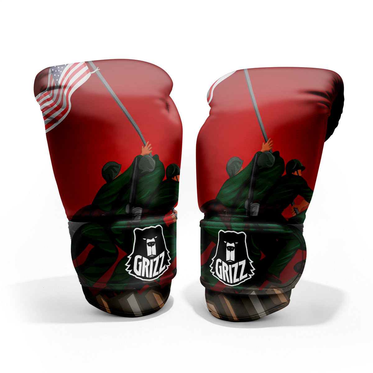 War Memorial American Print Pro Boxing Glove
