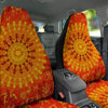 Warli Tribal Ancient Indian Print Car Seat Covers-grizzshop