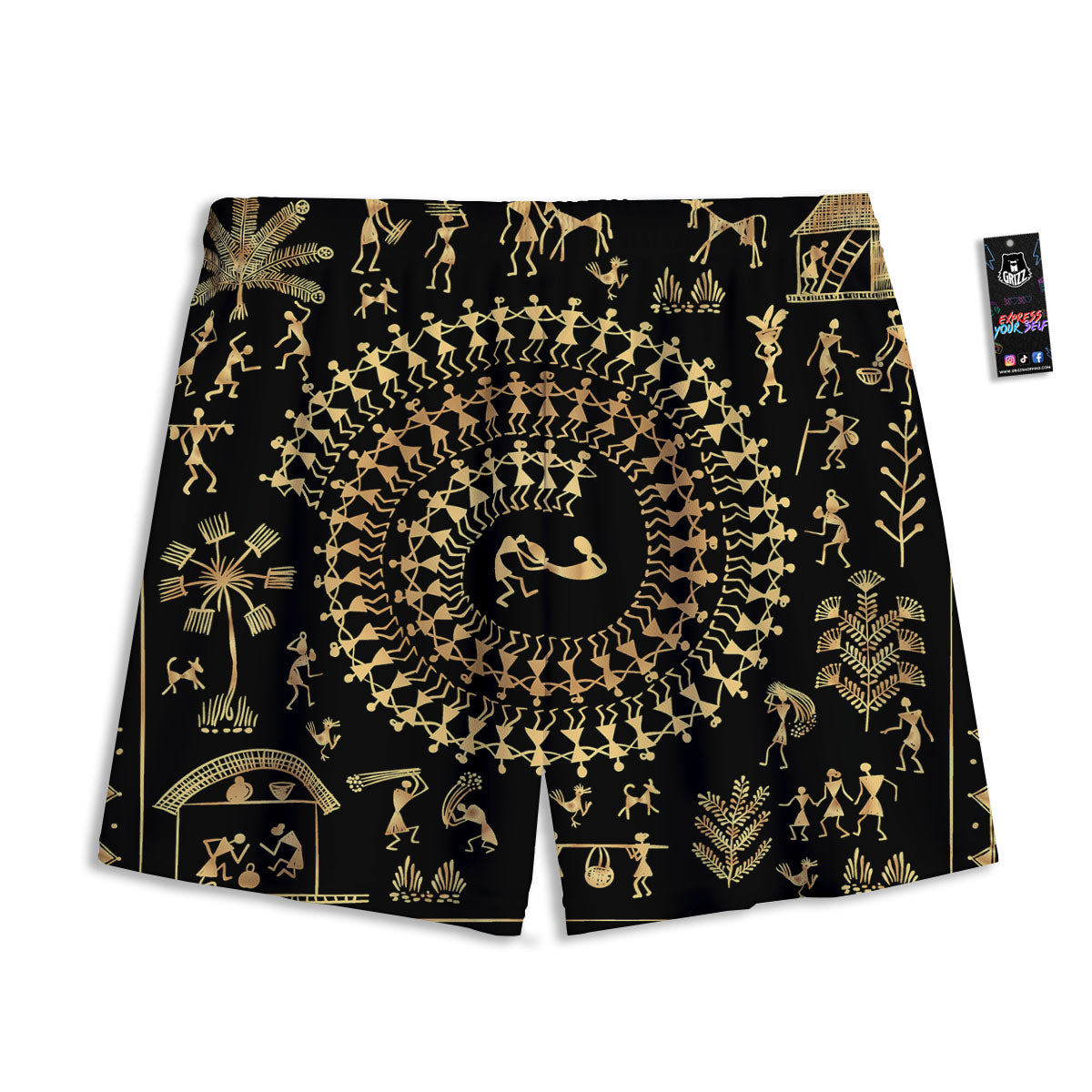 USD Flying Print Mesh Shorts