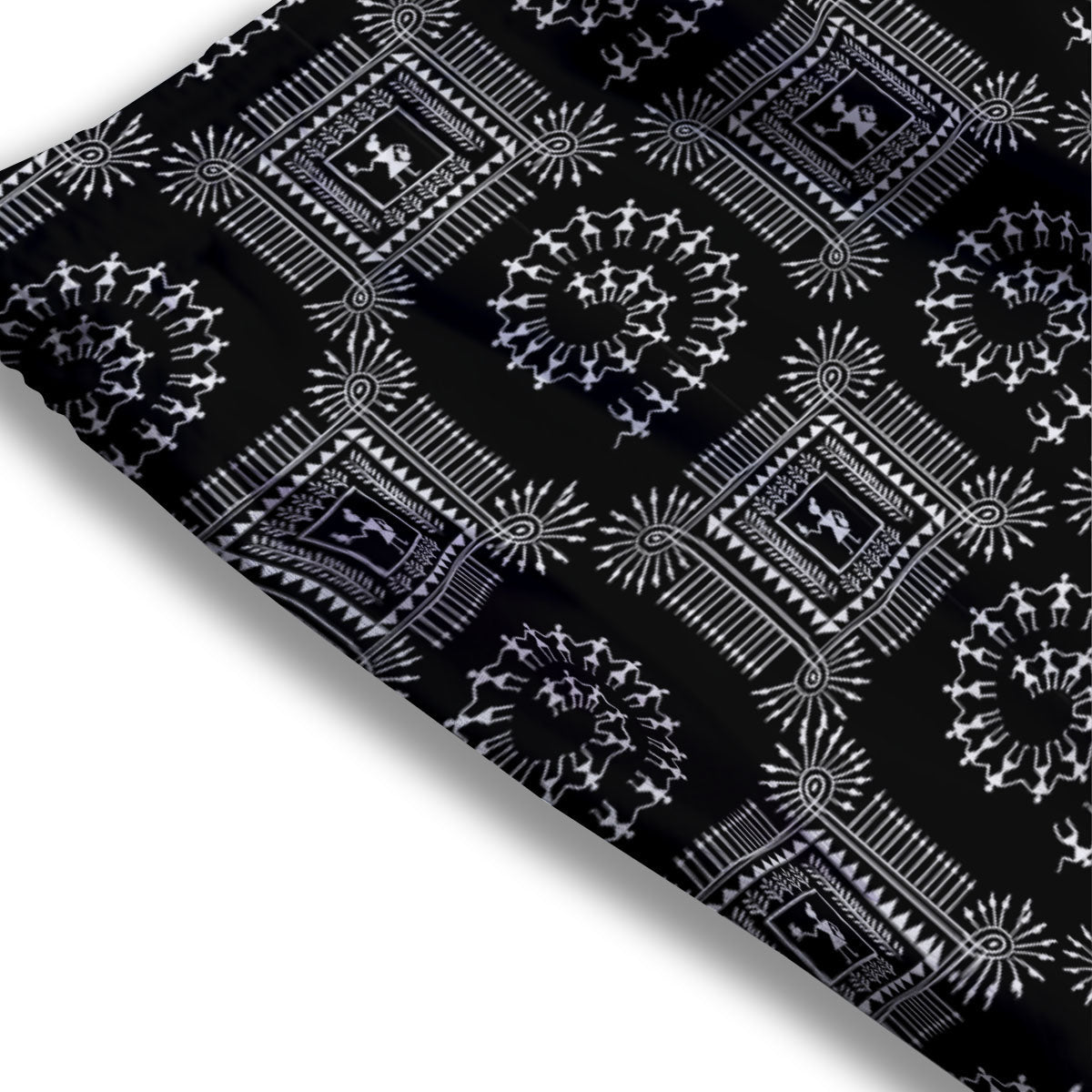 Vegan Cute Print Pattern Mesh Shorts