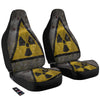 Warning Nuclear Symbol Print Car Seat Covers-grizzshop