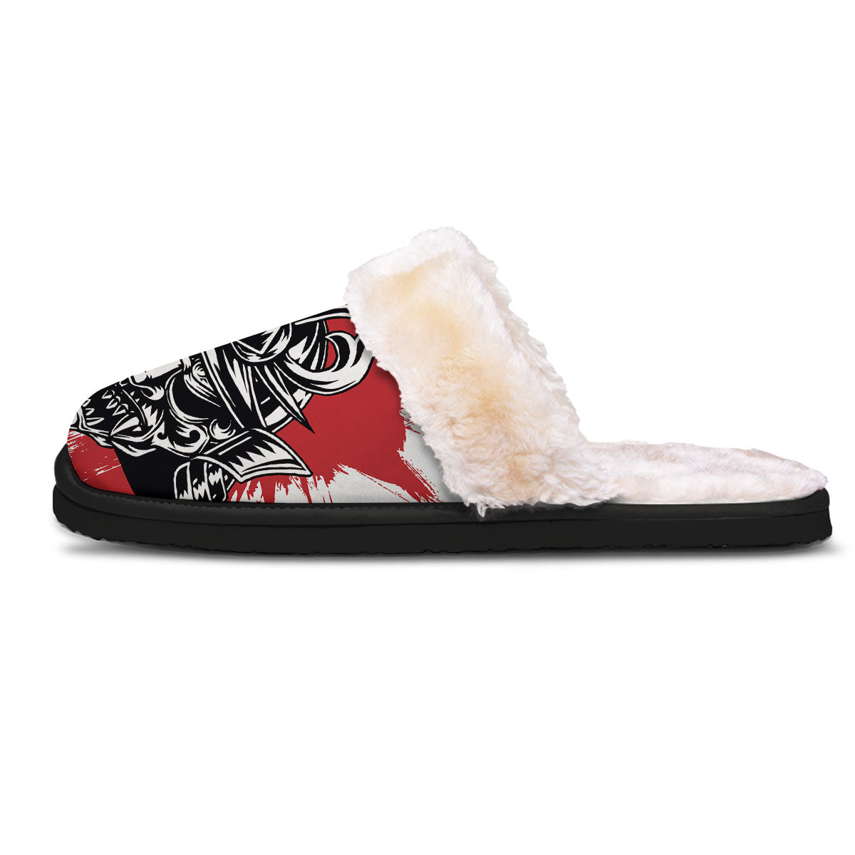 Warrior Japanese Samurai Print Slippers-grizzshop