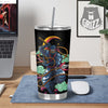 Warrior Ninja Print Tumbler-grizzshop