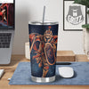 Warrior Spartan Print Tumbler-grizzshop