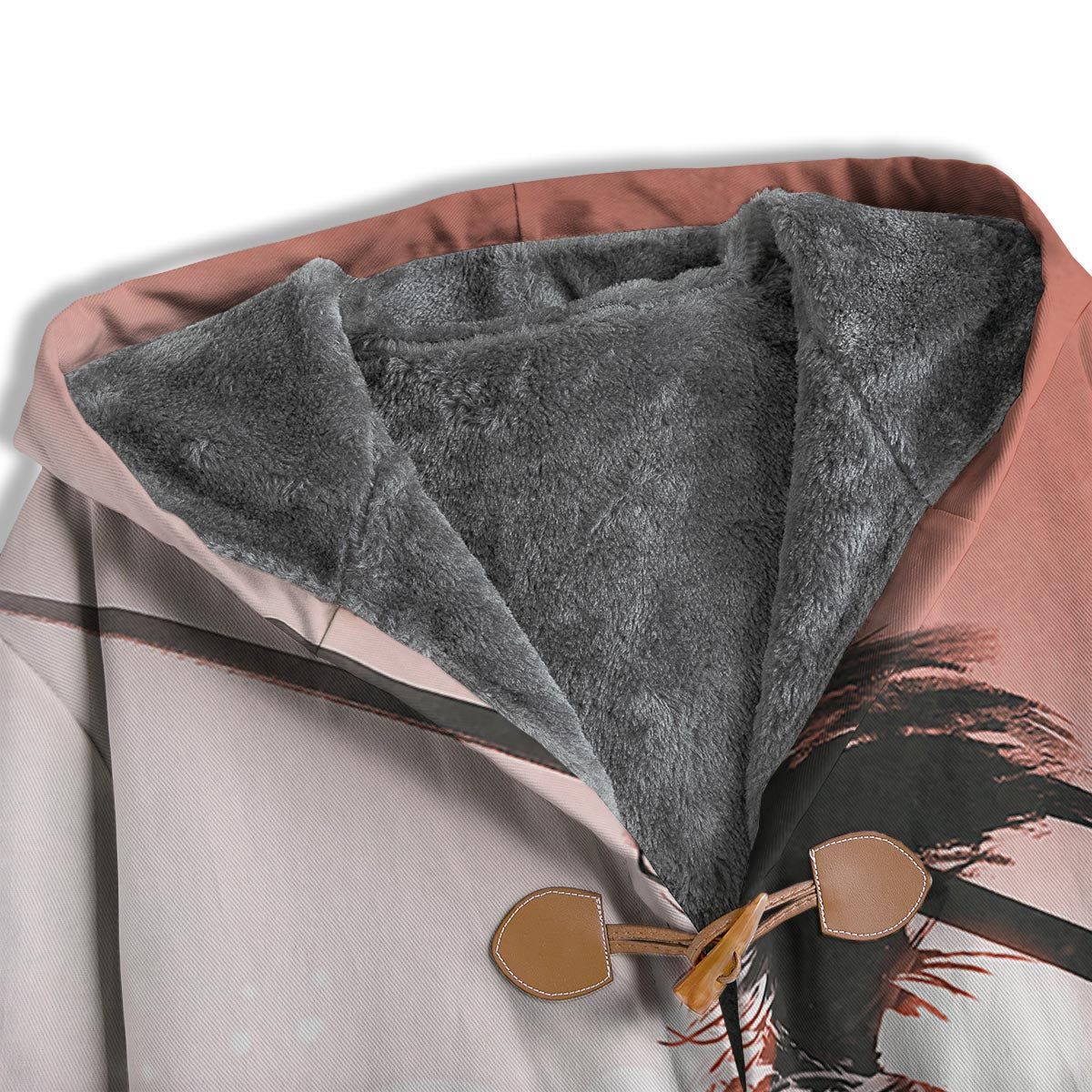 Warrior Sunset Samurai Print Men's Windbreaker Jacket-grizzshop