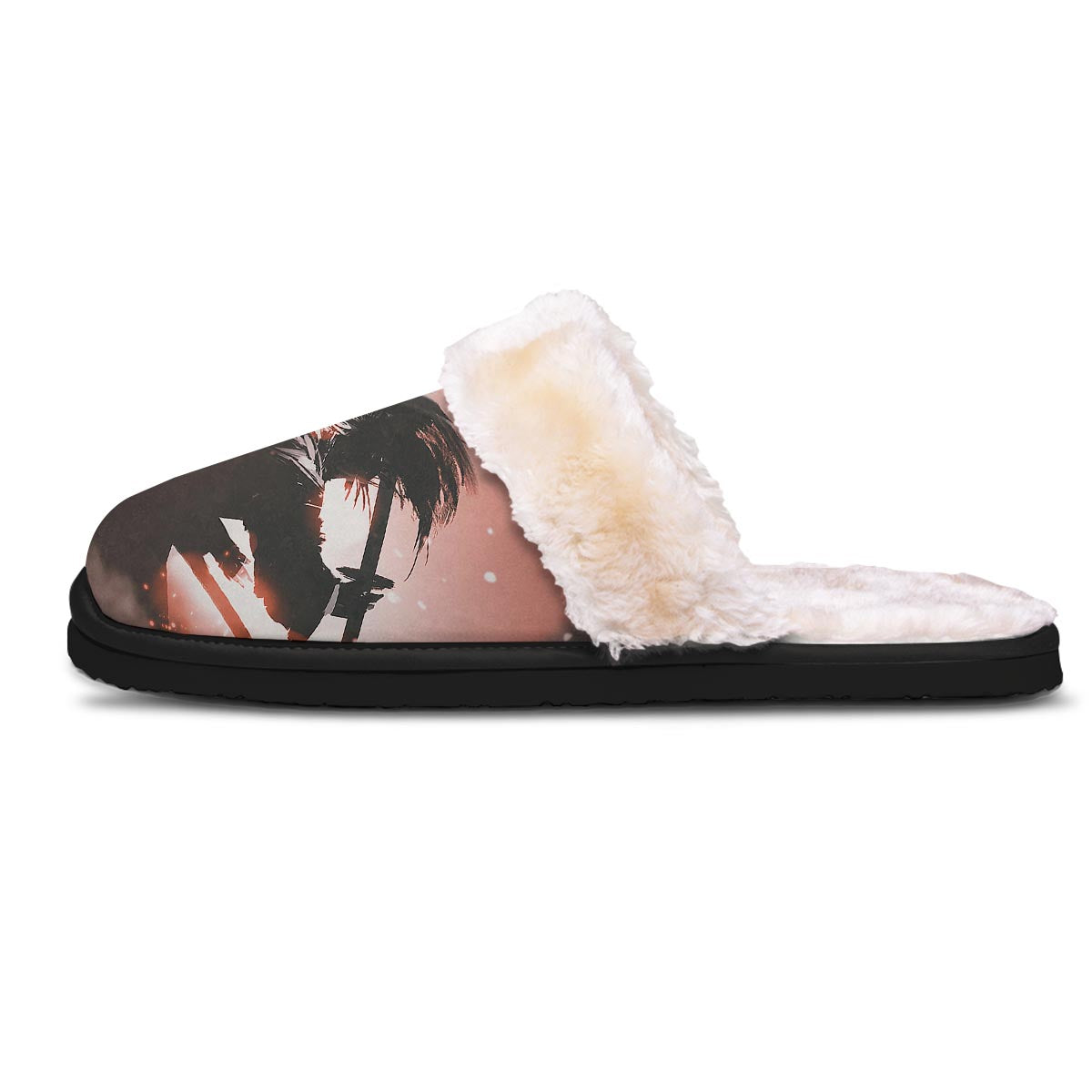 Warrior Sunset Samurai Print Slippers-grizzshop