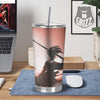 Warrior Sunset Samurai Print Tumbler-grizzshop