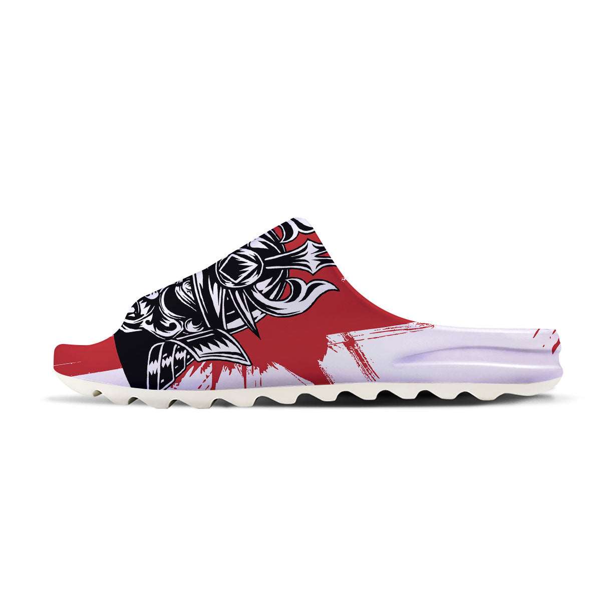 Warrior Japanese Samurai Print Sandals-grizzshop
