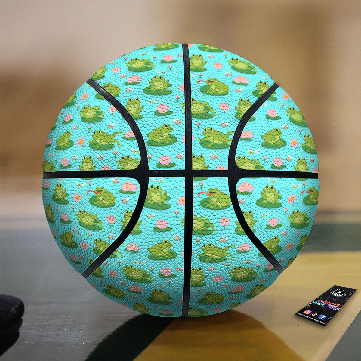 Waves Holographic Print Basketball