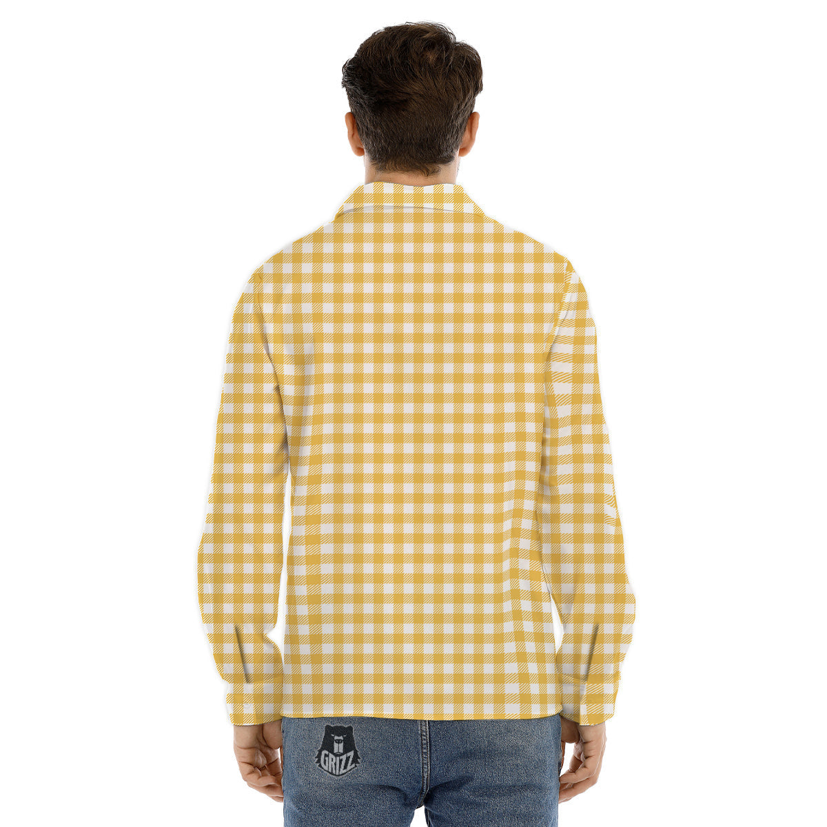Watercolor Balloons And Storm Print Men's Dress Shirts-grizzshop