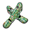 Watercolor Cactus Print Muay Thai Shin Guards-grizzshop