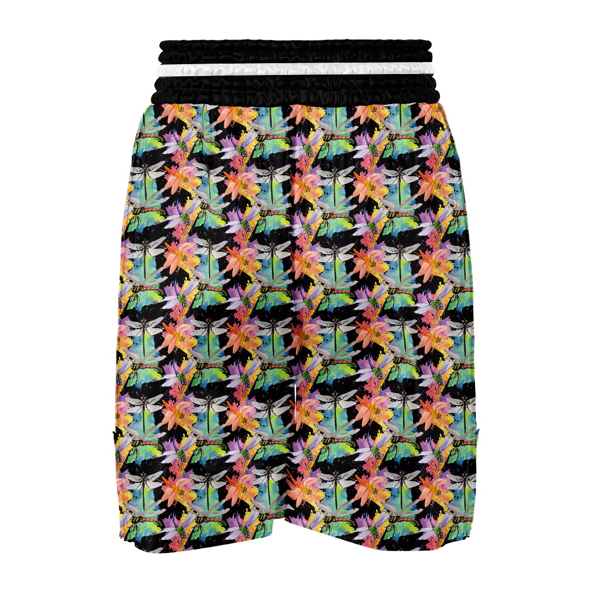 Watercolor Dragonfly Boxing Shorts-grizzshop