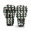 Watercolor Gardenia And Leaf Print Pattern Boxing Gloves-grizzshop