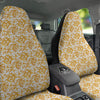 Watercolor Golden Baroque Print Pattern Car Seat Covers-grizzshop