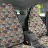 Watercolor Vietnamese Pho Print Pattern Car Seat Covers-grizzshop