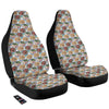 Watercolor Vietnamese Pho Print Pattern Car Seat Covers-grizzshop