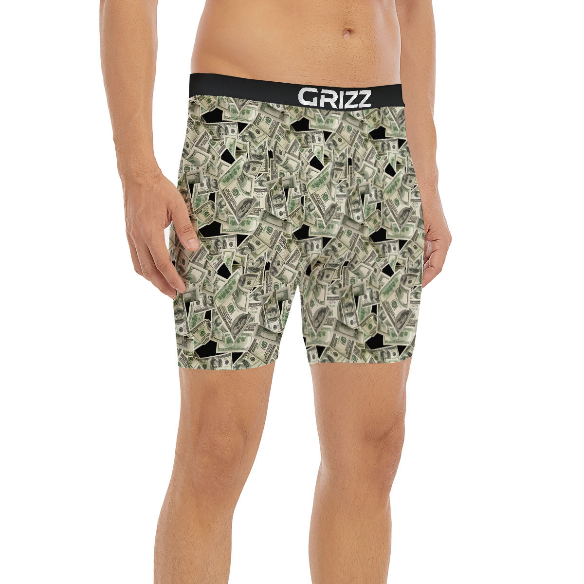 Watermelon Blue Cute Print Pattern Boxer Briefs-grizzshop