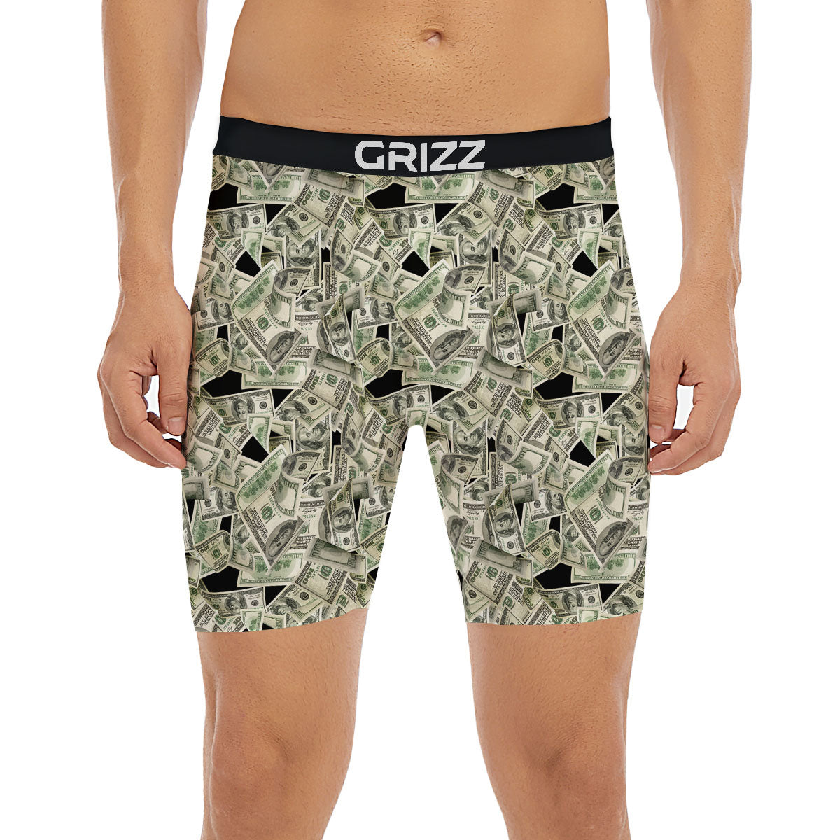 Watermelon Blue Cute Print Pattern Boxer Briefs-grizzshop