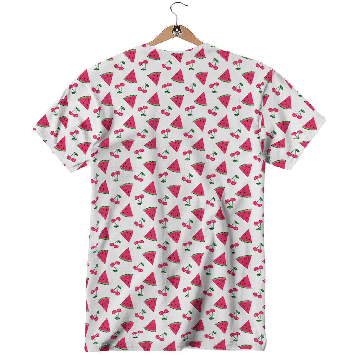 Watermelon Cute Berry Print Pattern T-Shirt-grizzshop