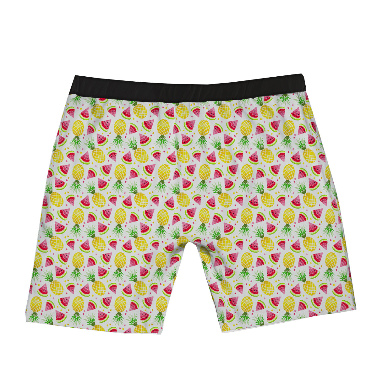 Watermelon Cute Pineapple Print Pattern Boxer Briefs-grizzshop