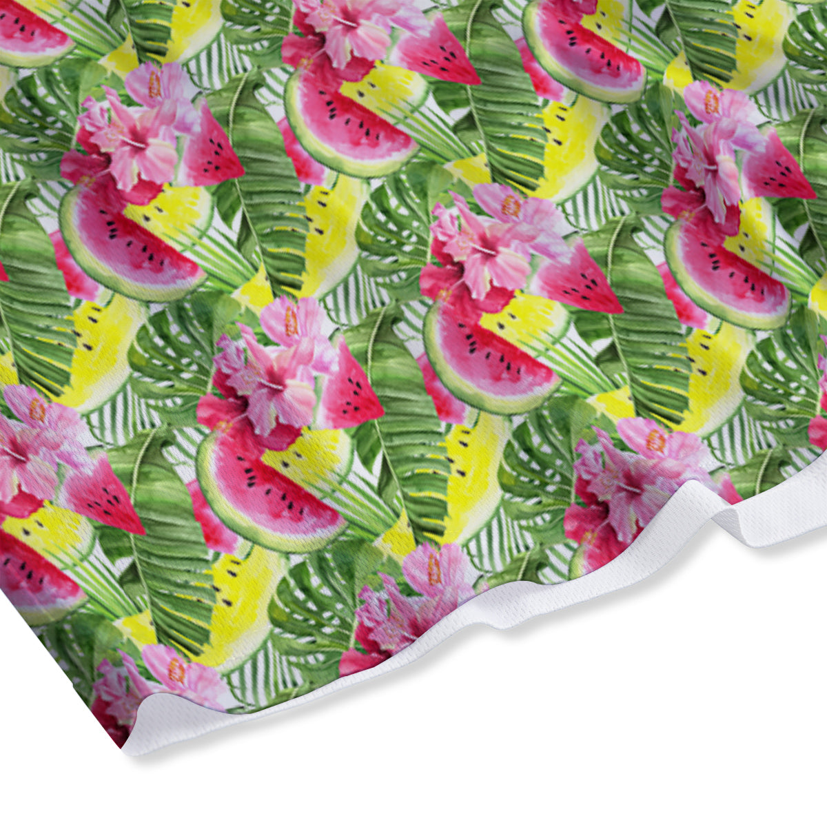 Watermelon Cute Tropical Print Pattern Mesh Shorts-grizzshop