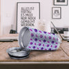 Watermelon Fancy Purple Print Pattern Tumbler-grizzshop