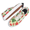 Watermelon Leaf Tropical Print Pattern Skate Shoes-grizzshop