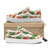 Watermelon Leaf Tropical Print Pattern Skate Shoes-grizzshop