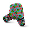 Watermelon Piece Blue Pattern Print Boxing Gloves-grizzshop