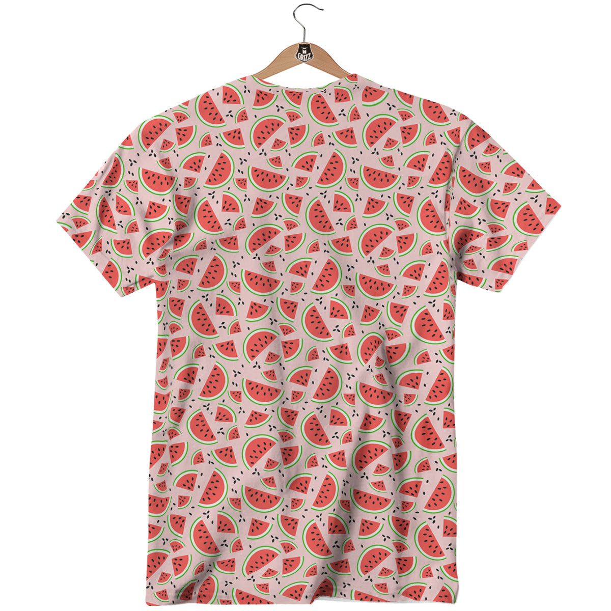 Watermelon Slices Cute Print Pattern T-Shirt-grizzshop