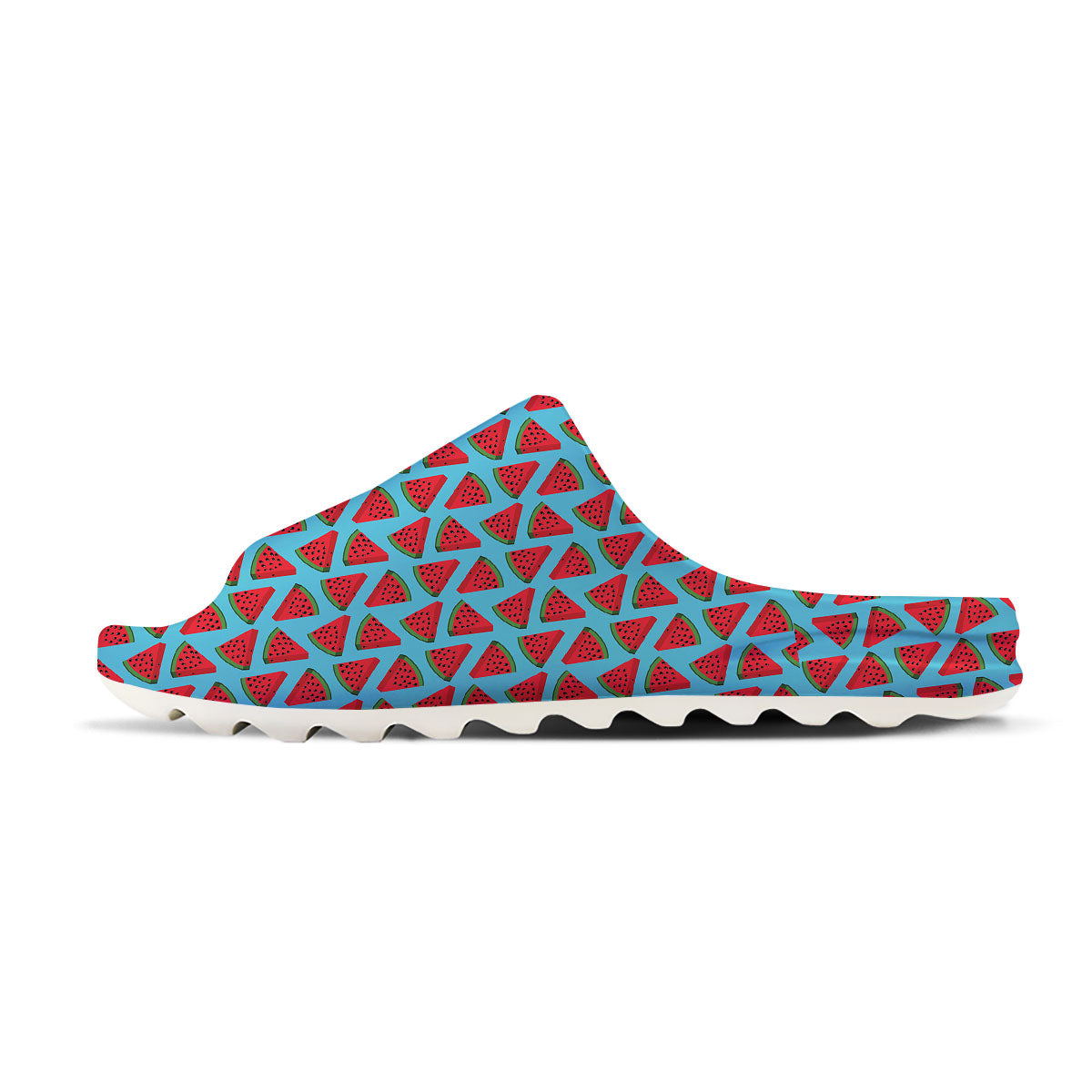 Watermelon Blue Cute Print Pattern Sandals-grizzshop