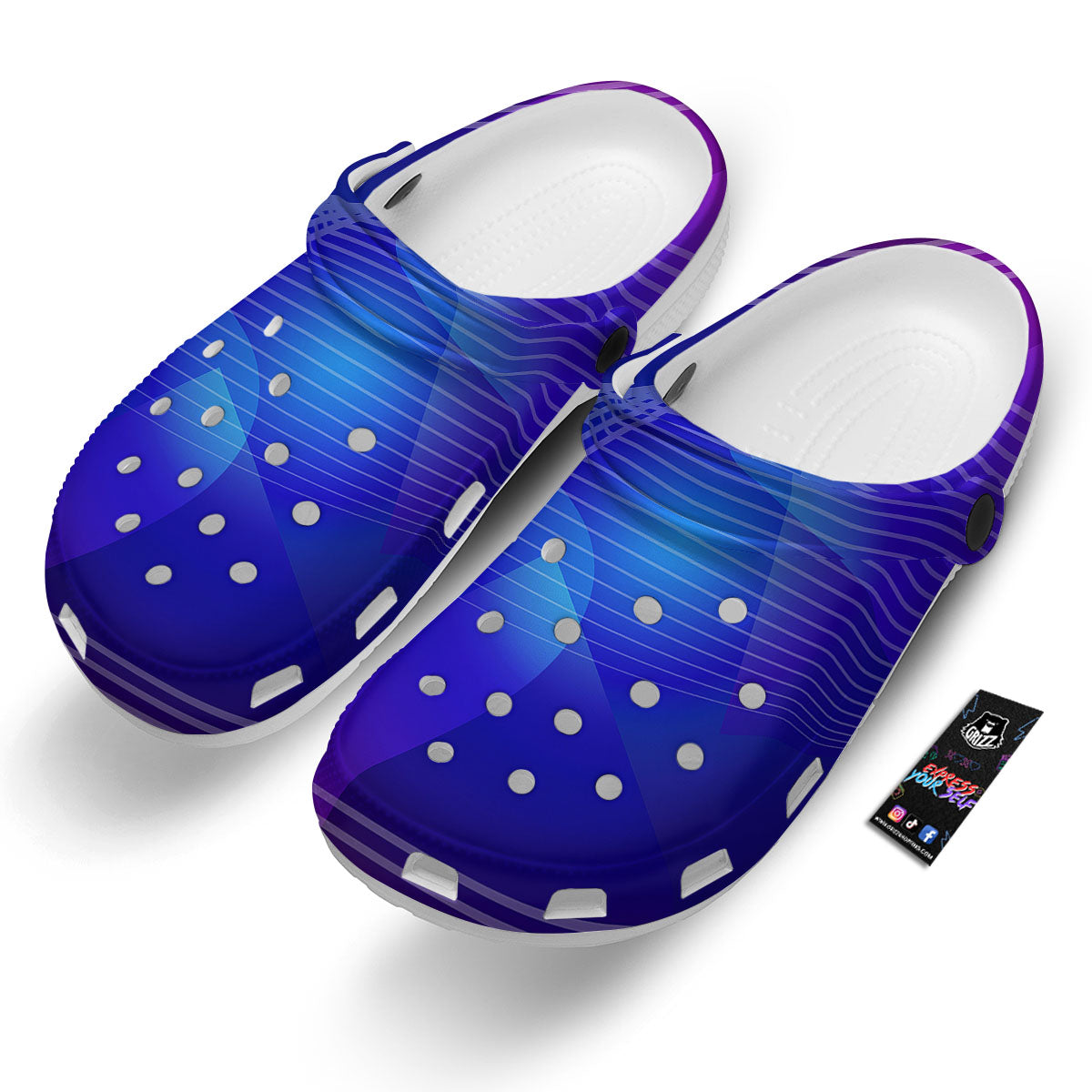 Wave EDM Print Clog-grizzshop